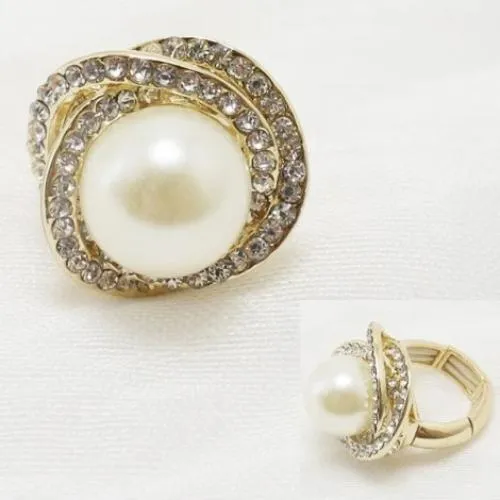 Pearl Stretch Ring