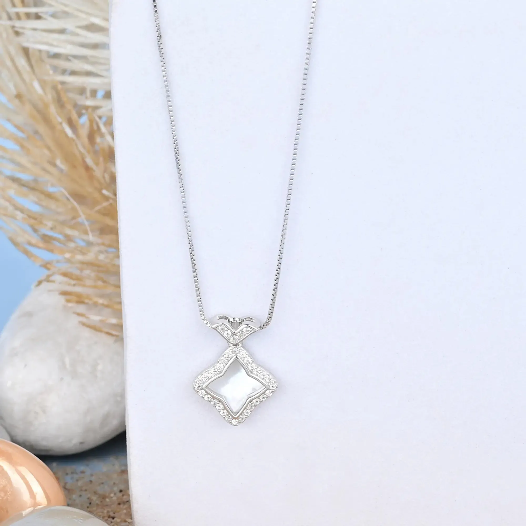 Petal Stone Necklace