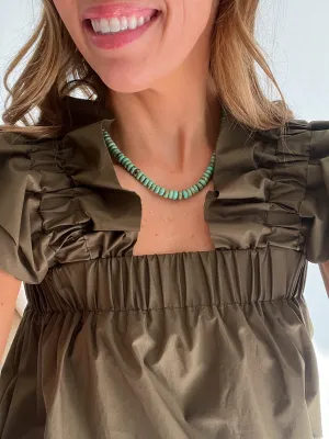 Rounded Turq Necklace