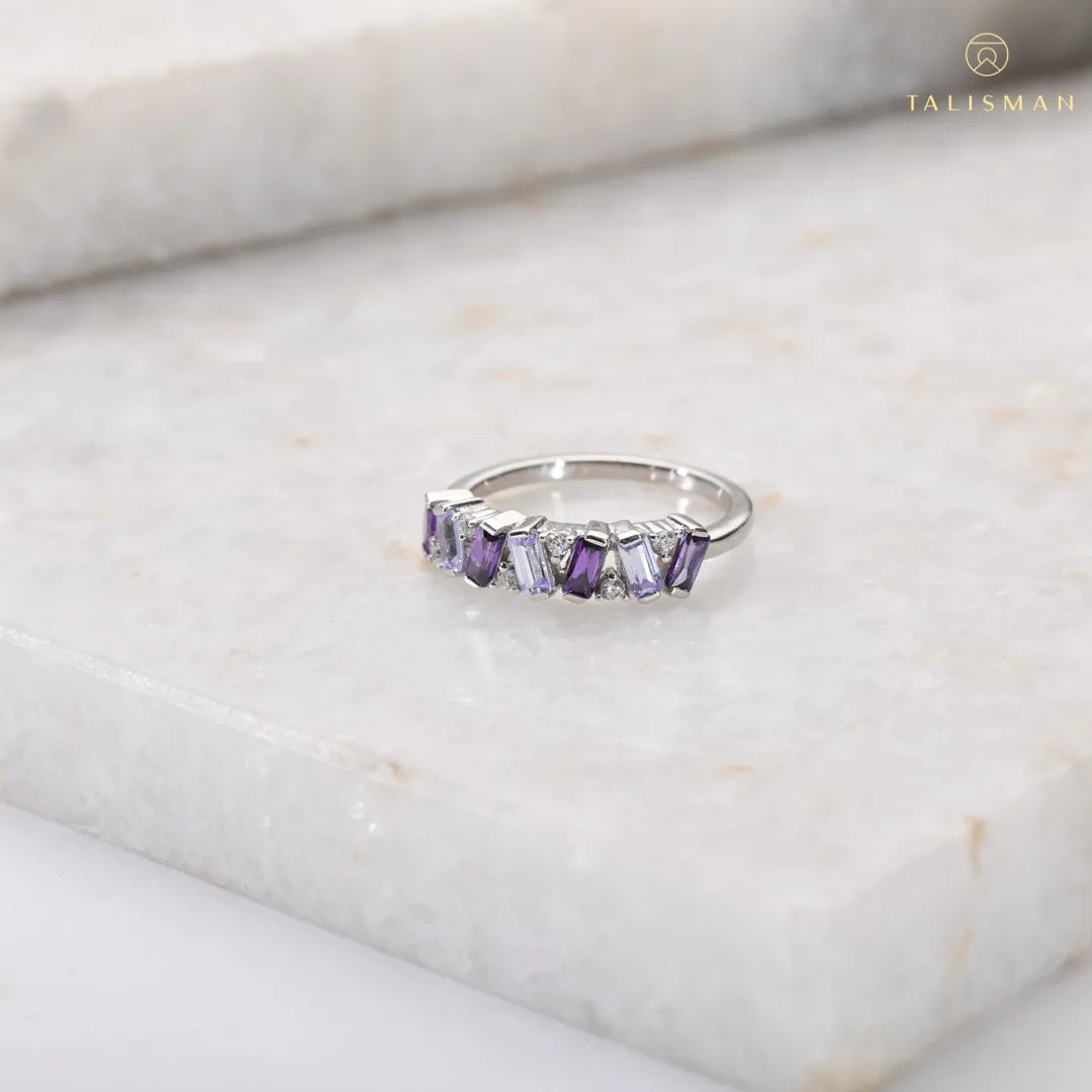 Shocking Purple Stack Ring
