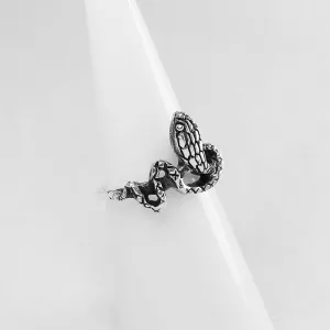 Silver Snake Ring