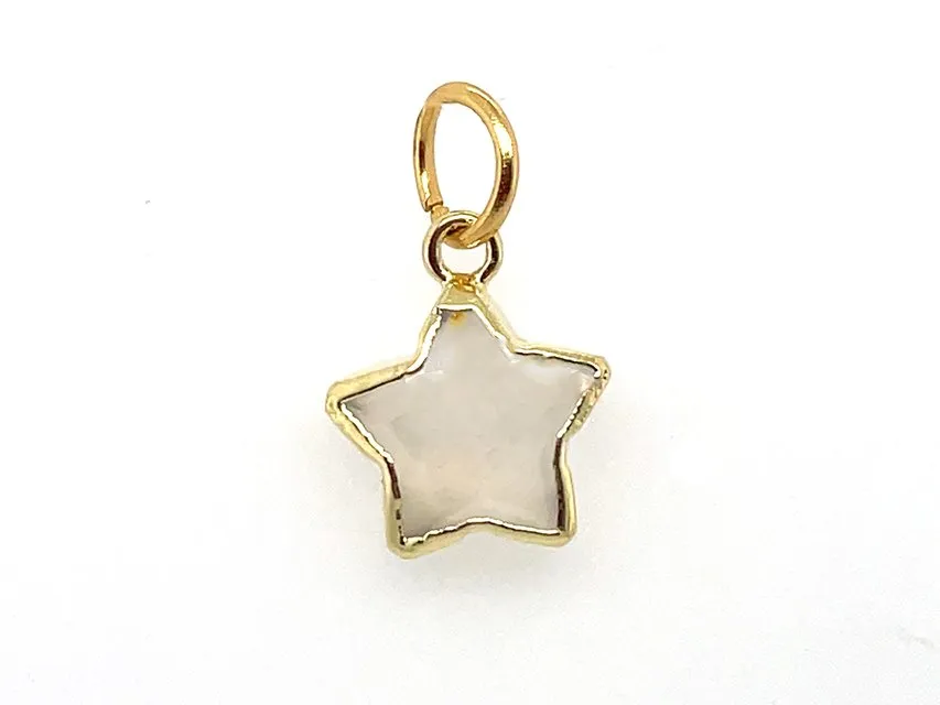 Stone Star Charms
