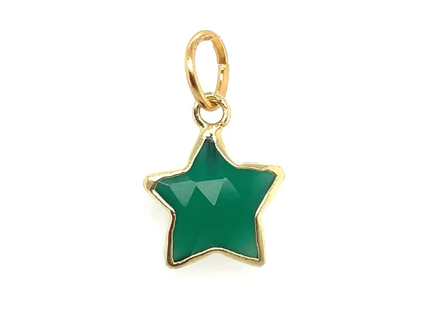 Stone Star Charms