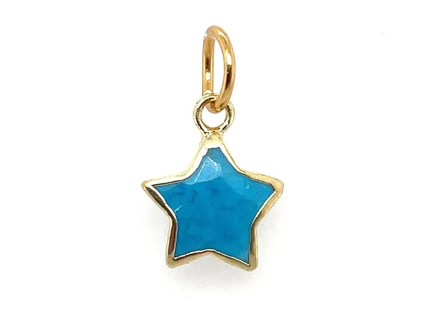 Stone Star Charms