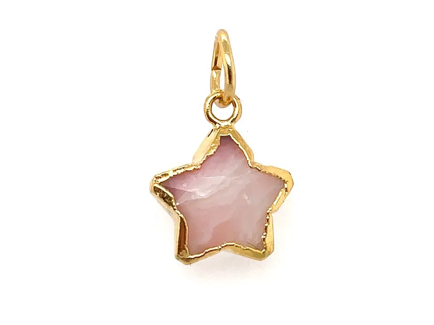 Stone Star Charms