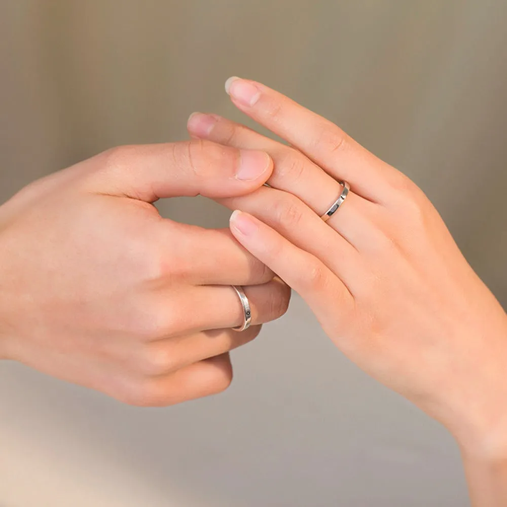 Sun And Moon Promise Rings For Couples