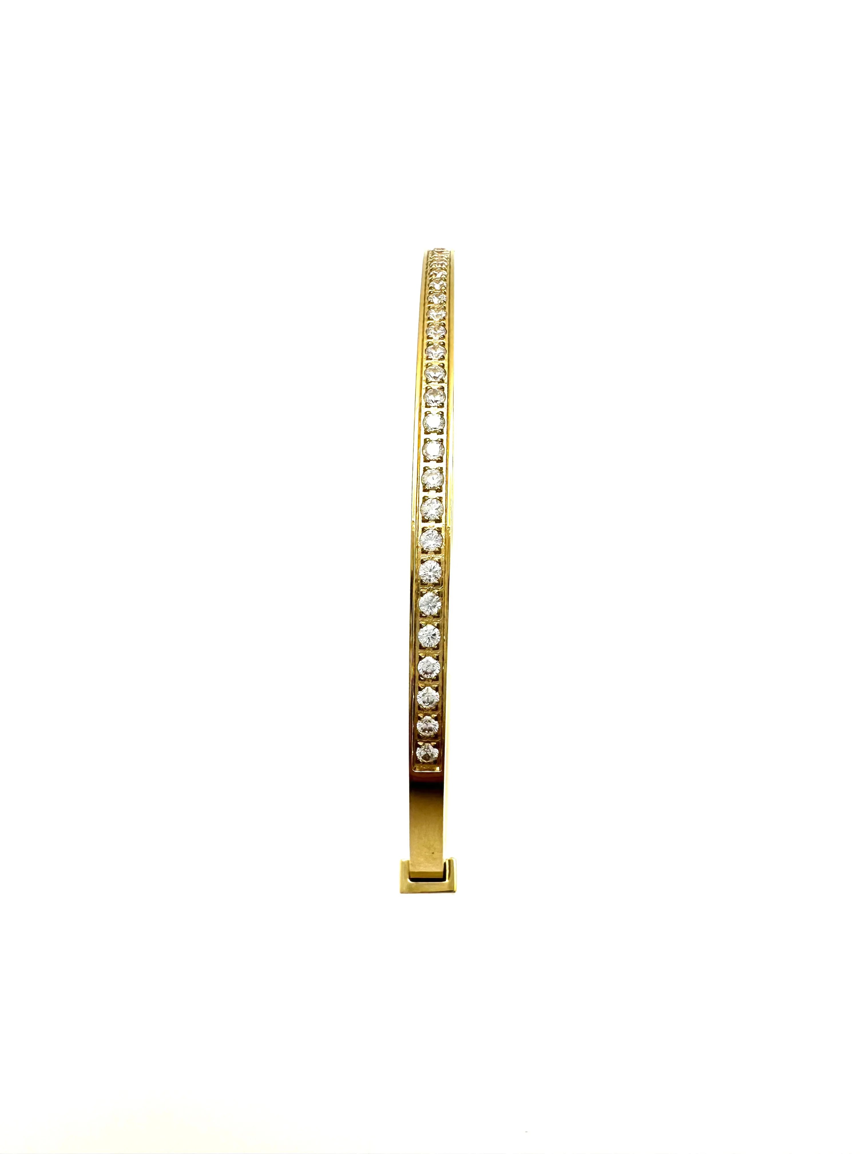 Thin CZ Bangle