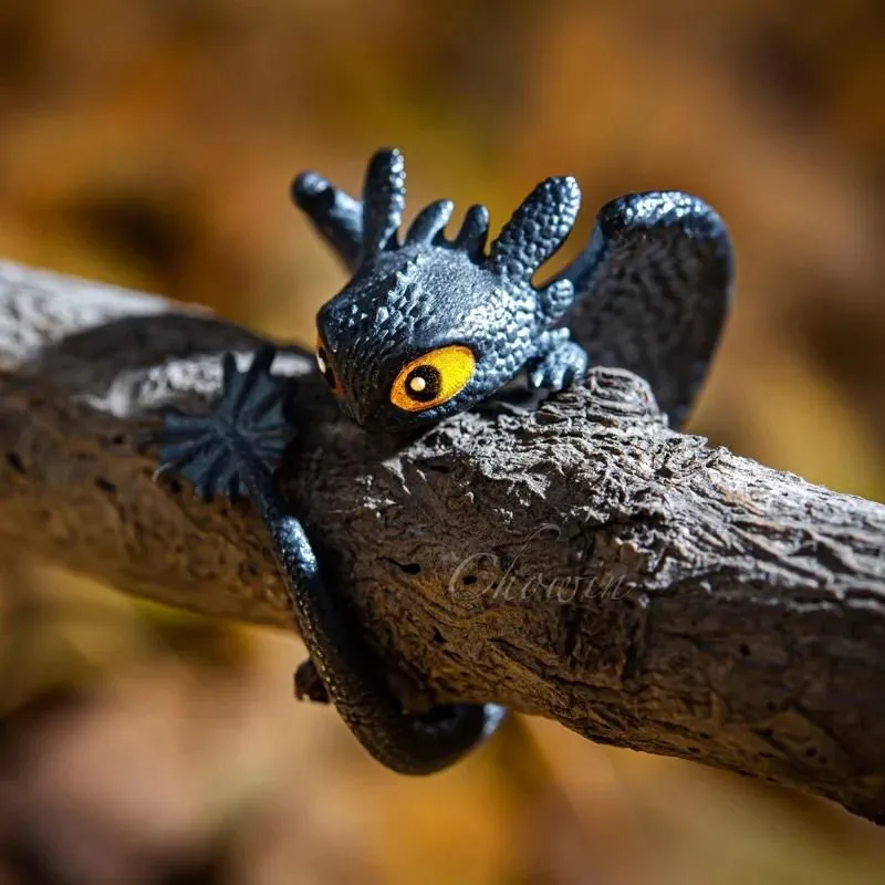 To My Love - Adjustable Toothless Couple Rings