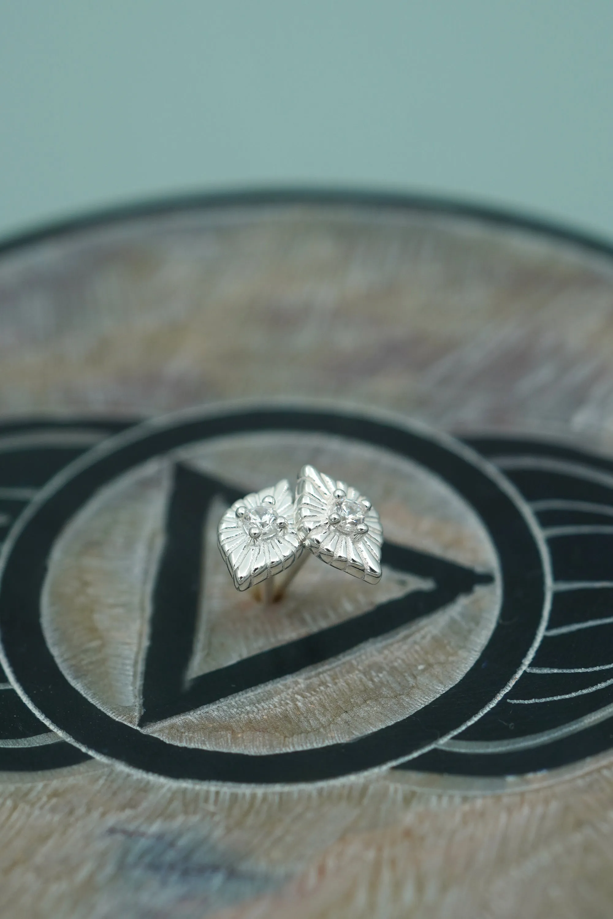 True Sight Studs - Silver