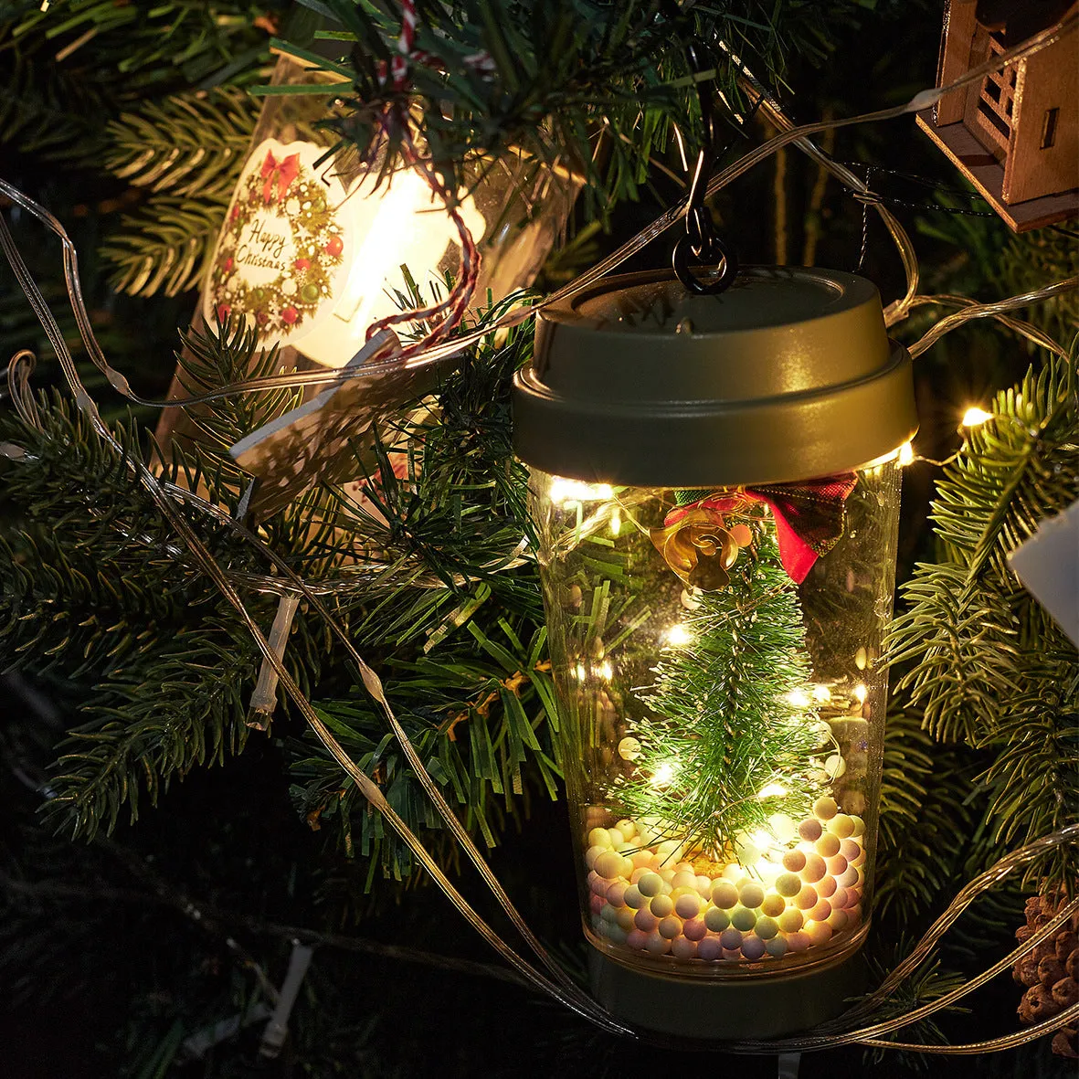 USB LED Cup Shape Light String