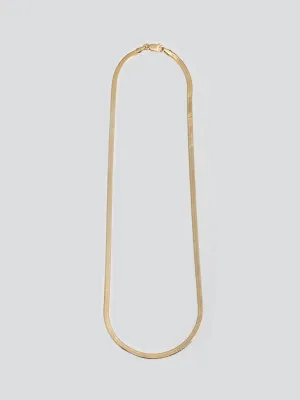 Vermeil Herringbone Necklace