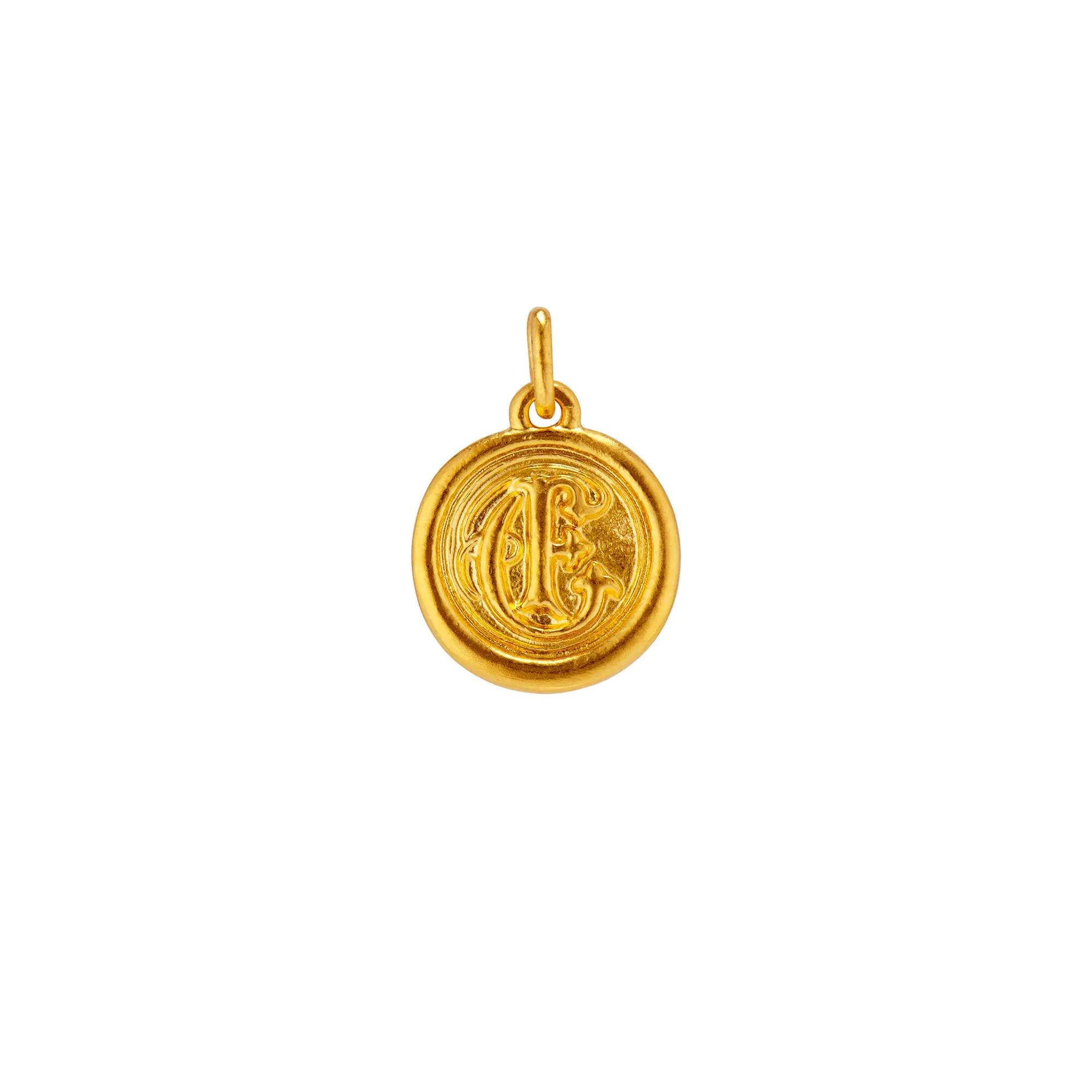 Wax Seal Letter Pendant