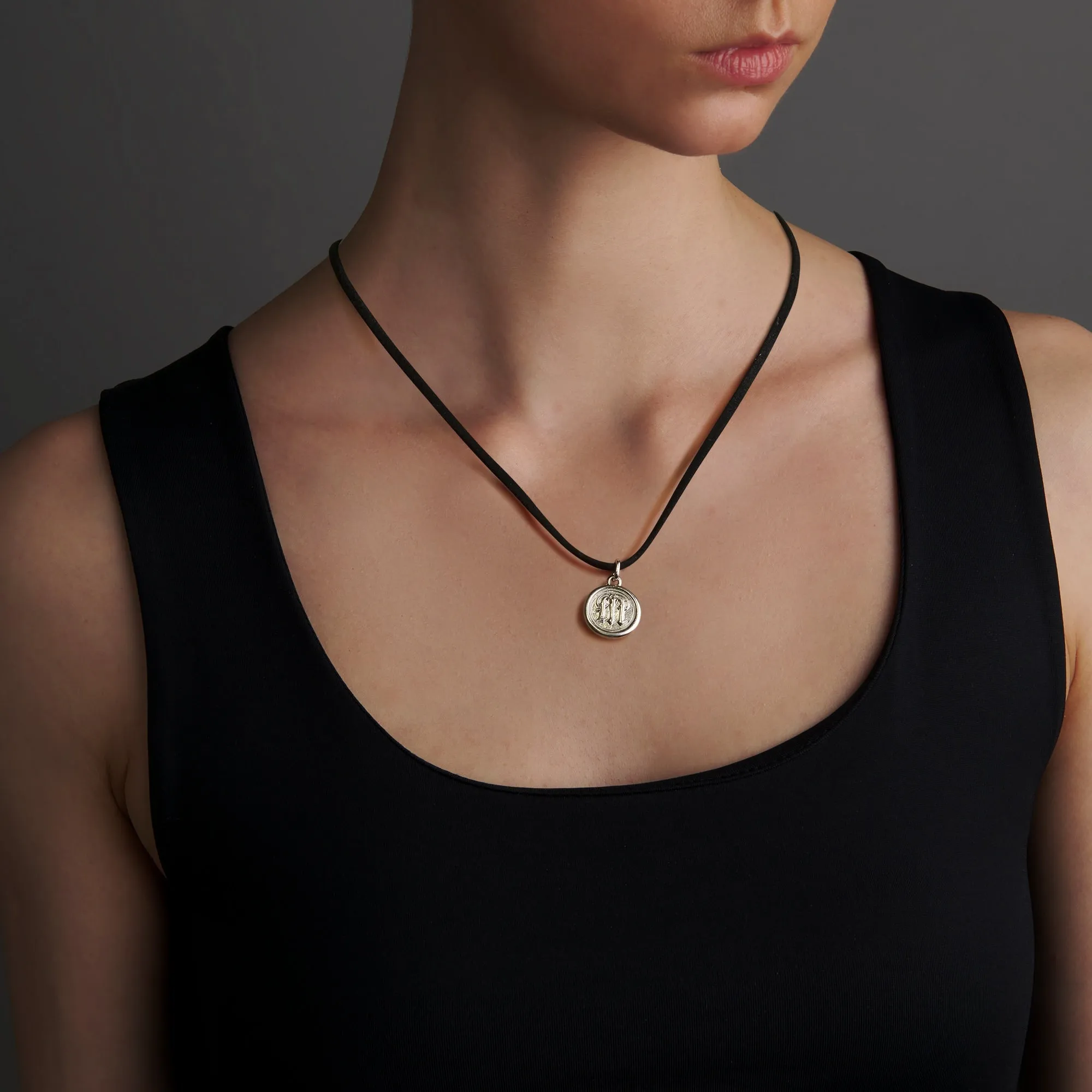 Wax Seal Letter Pendant
