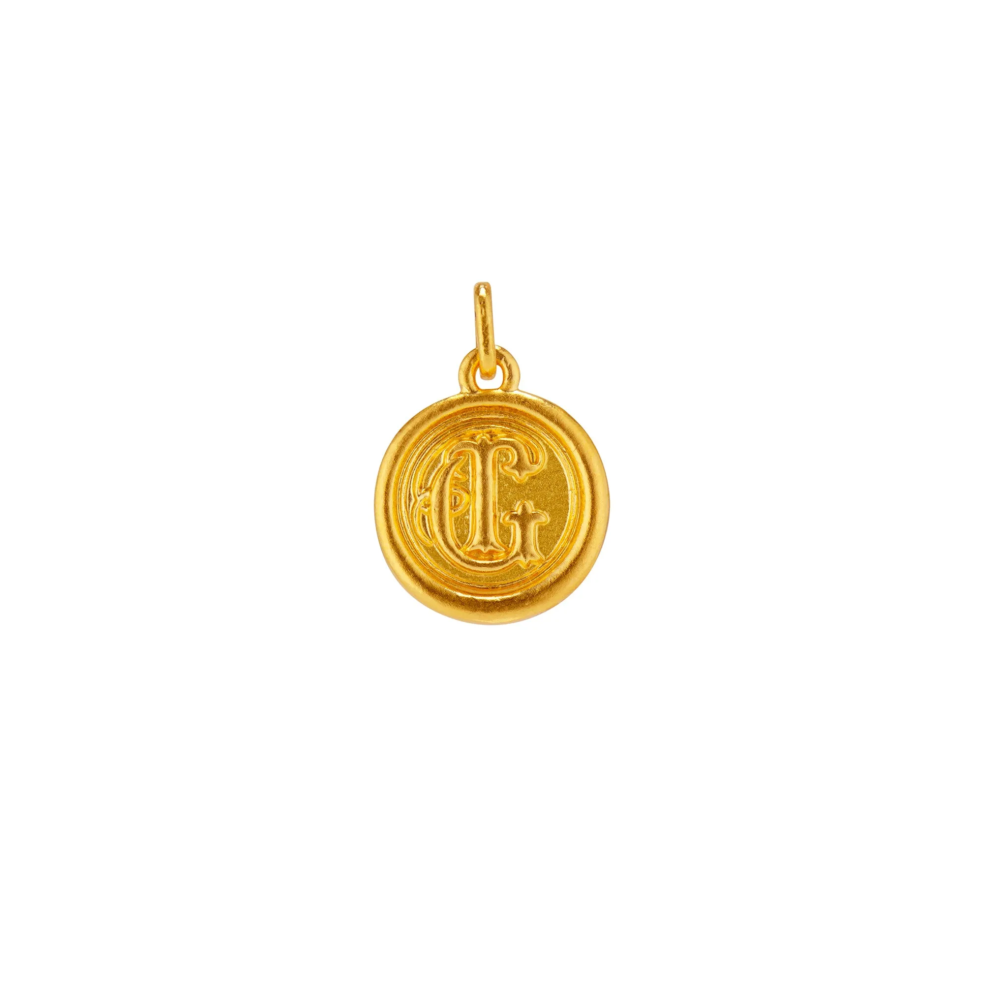 Wax Seal Letter Pendant