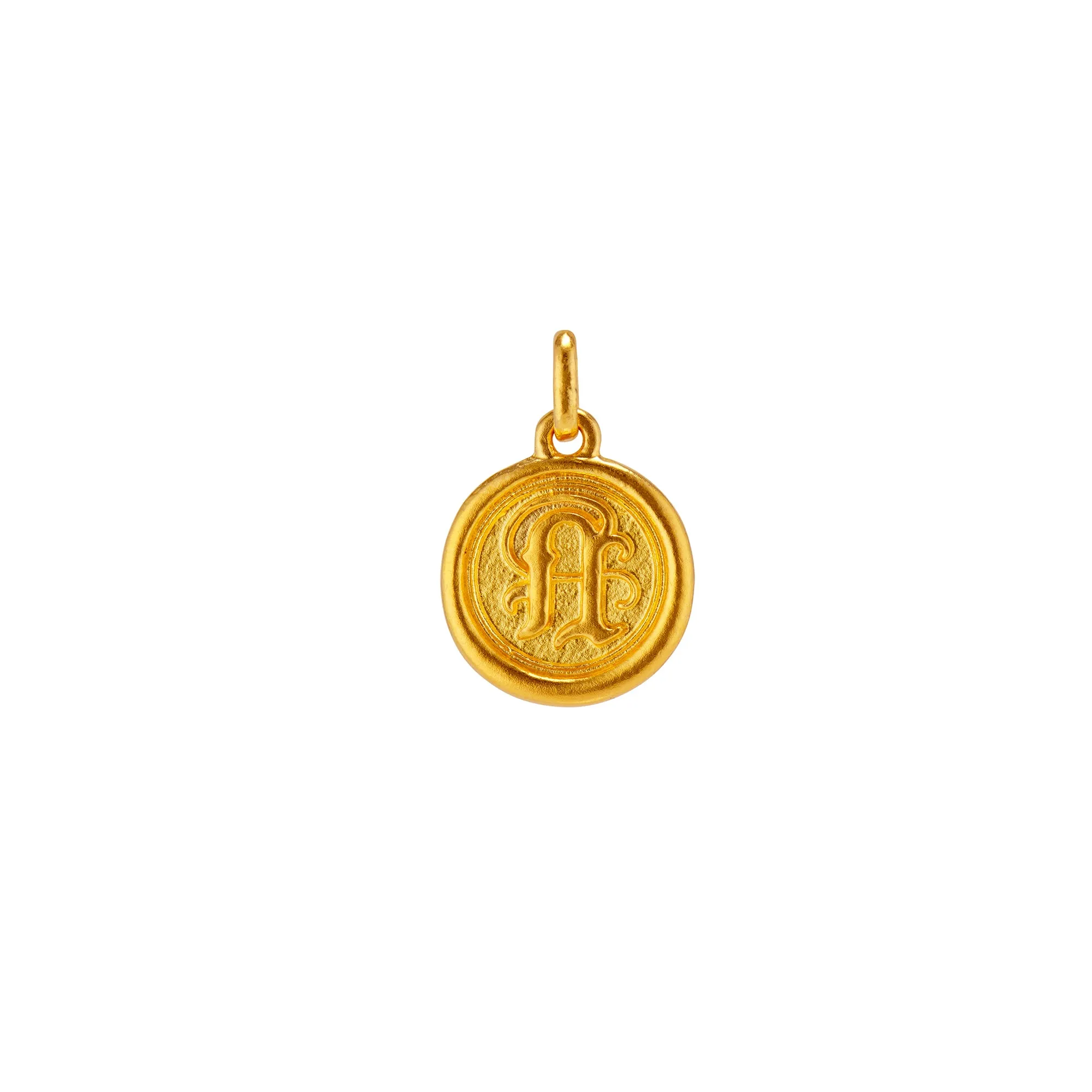 Wax Seal Letter Pendant