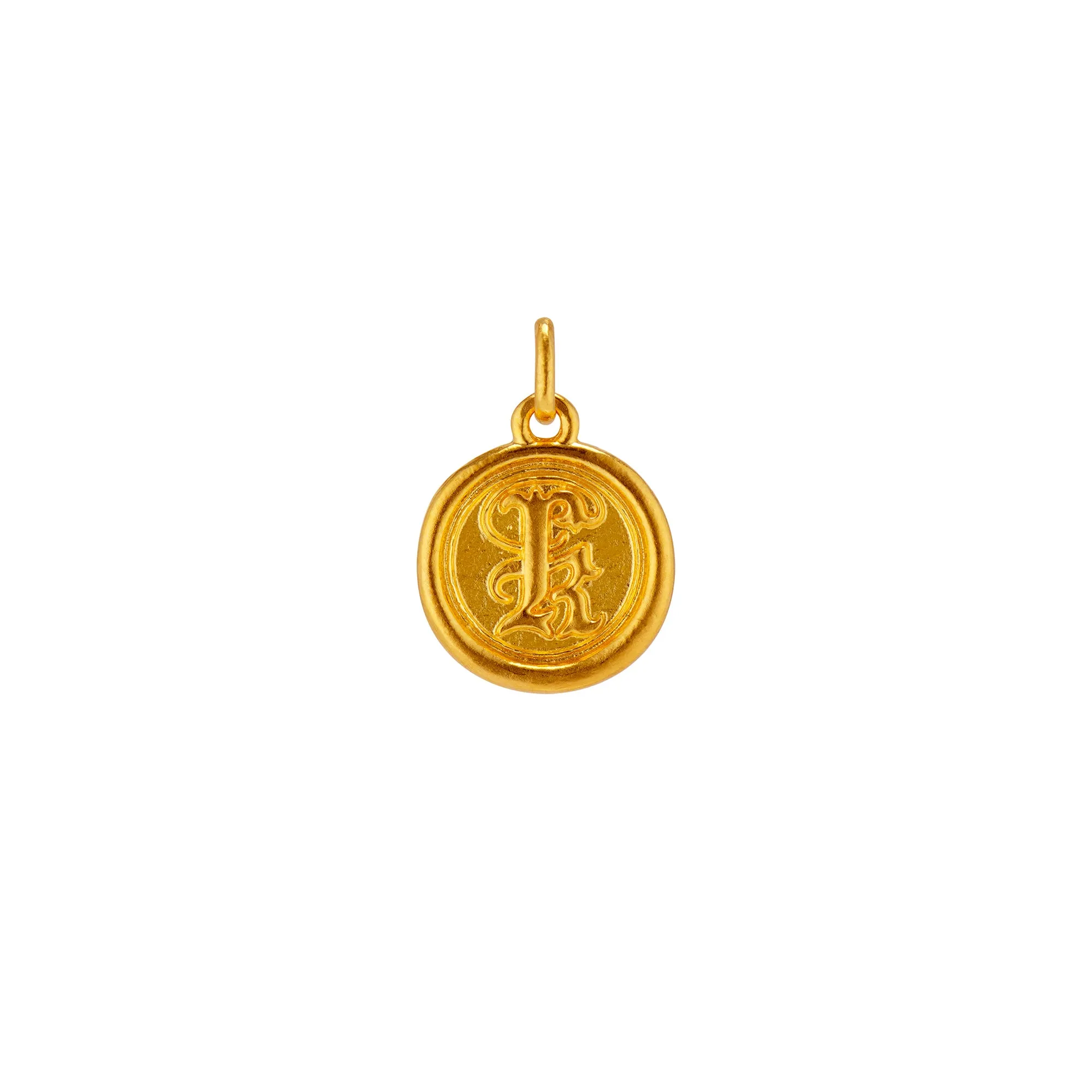 Wax Seal Letter Pendant