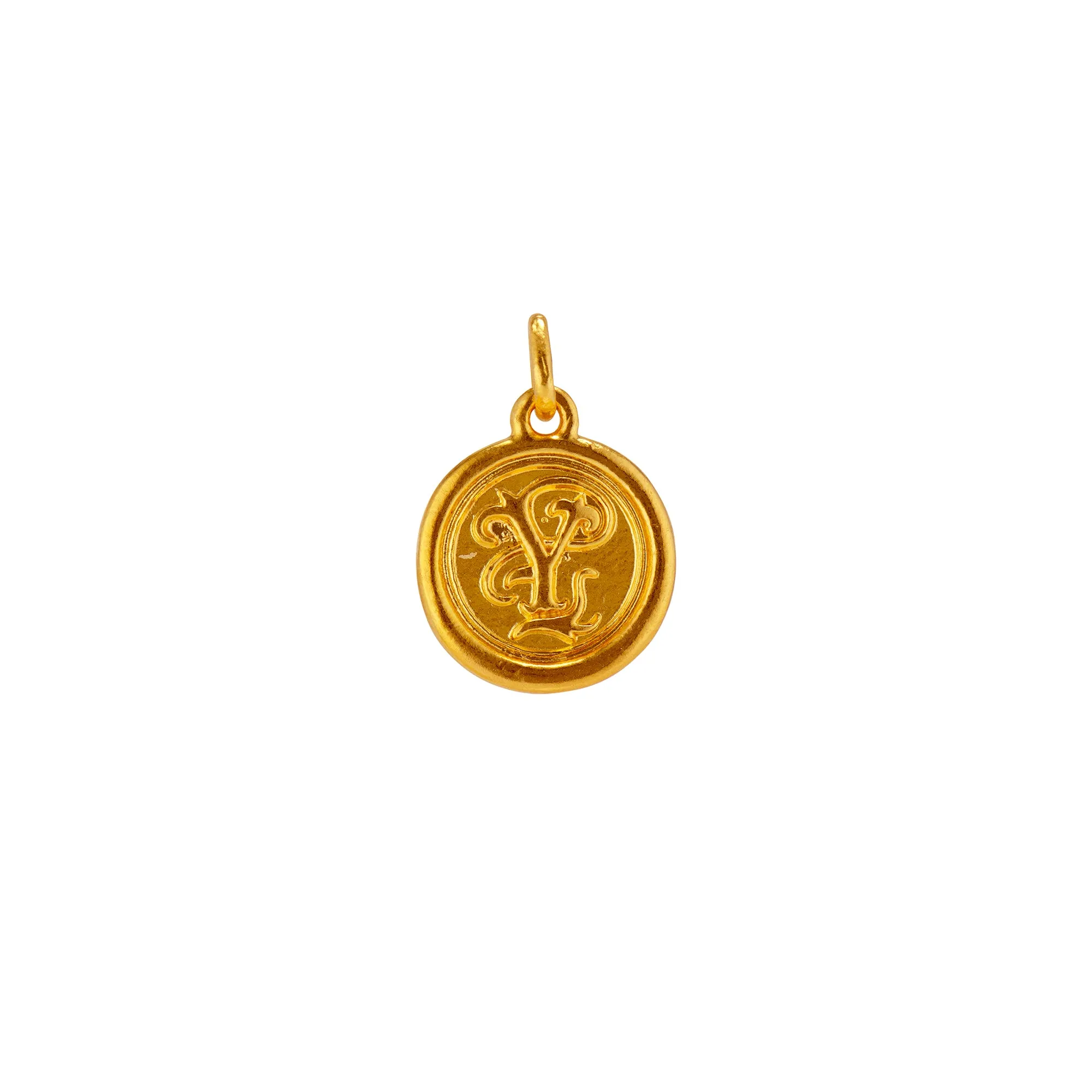 Wax Seal Letter Pendant
