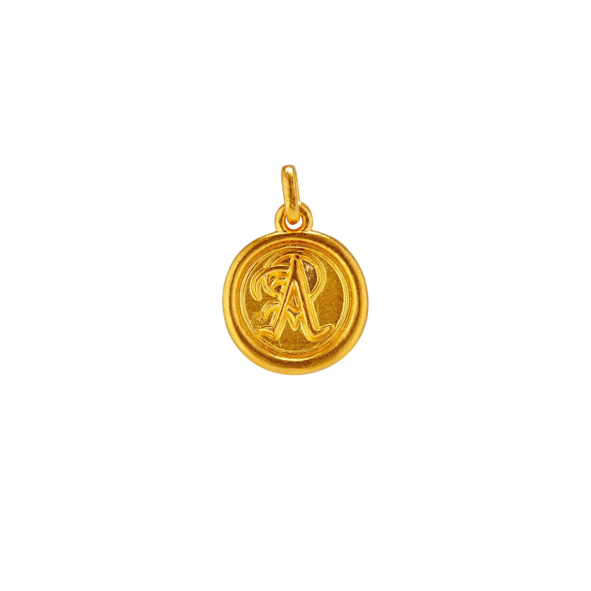 Wax Seal Letter Pendant