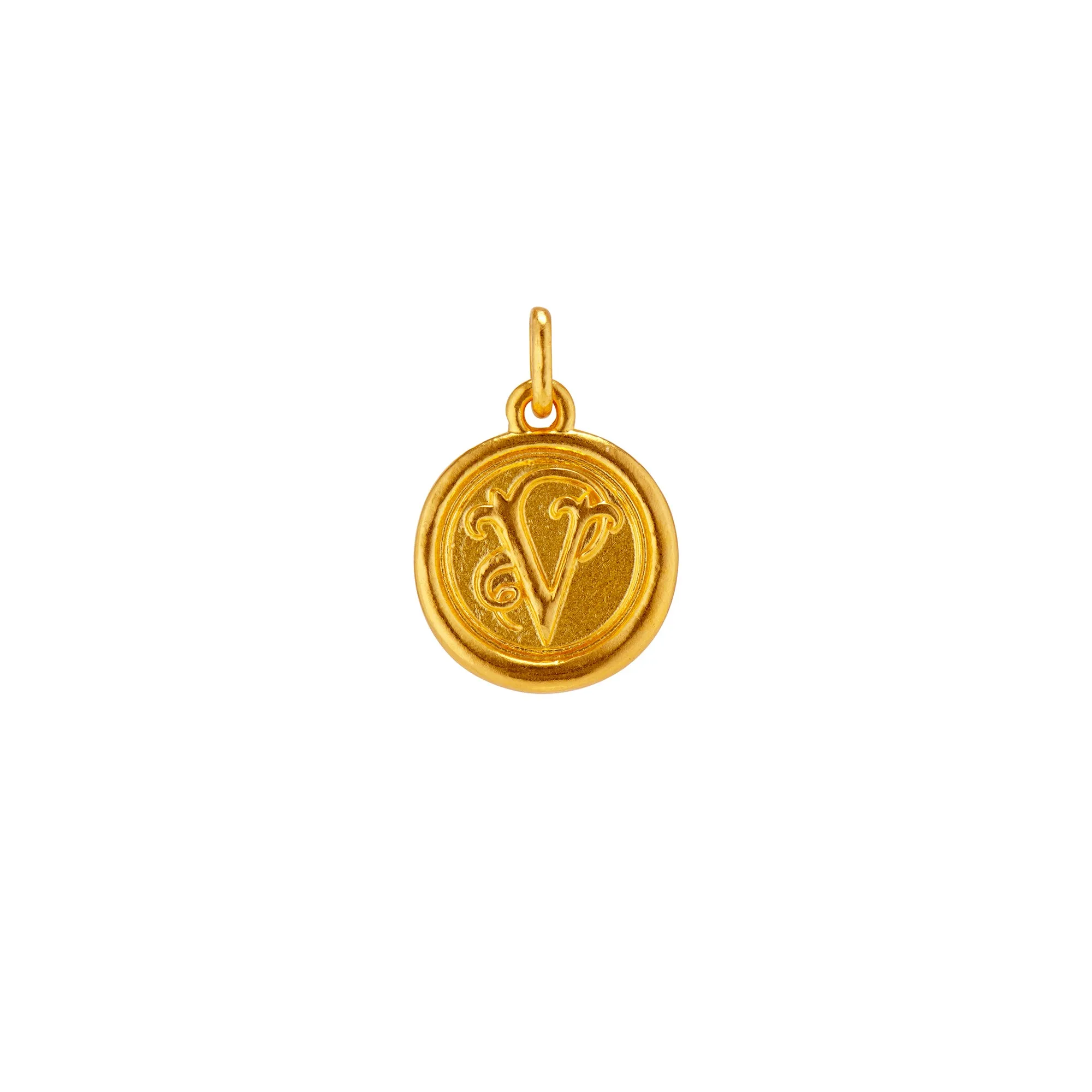 Wax Seal Letter Pendant