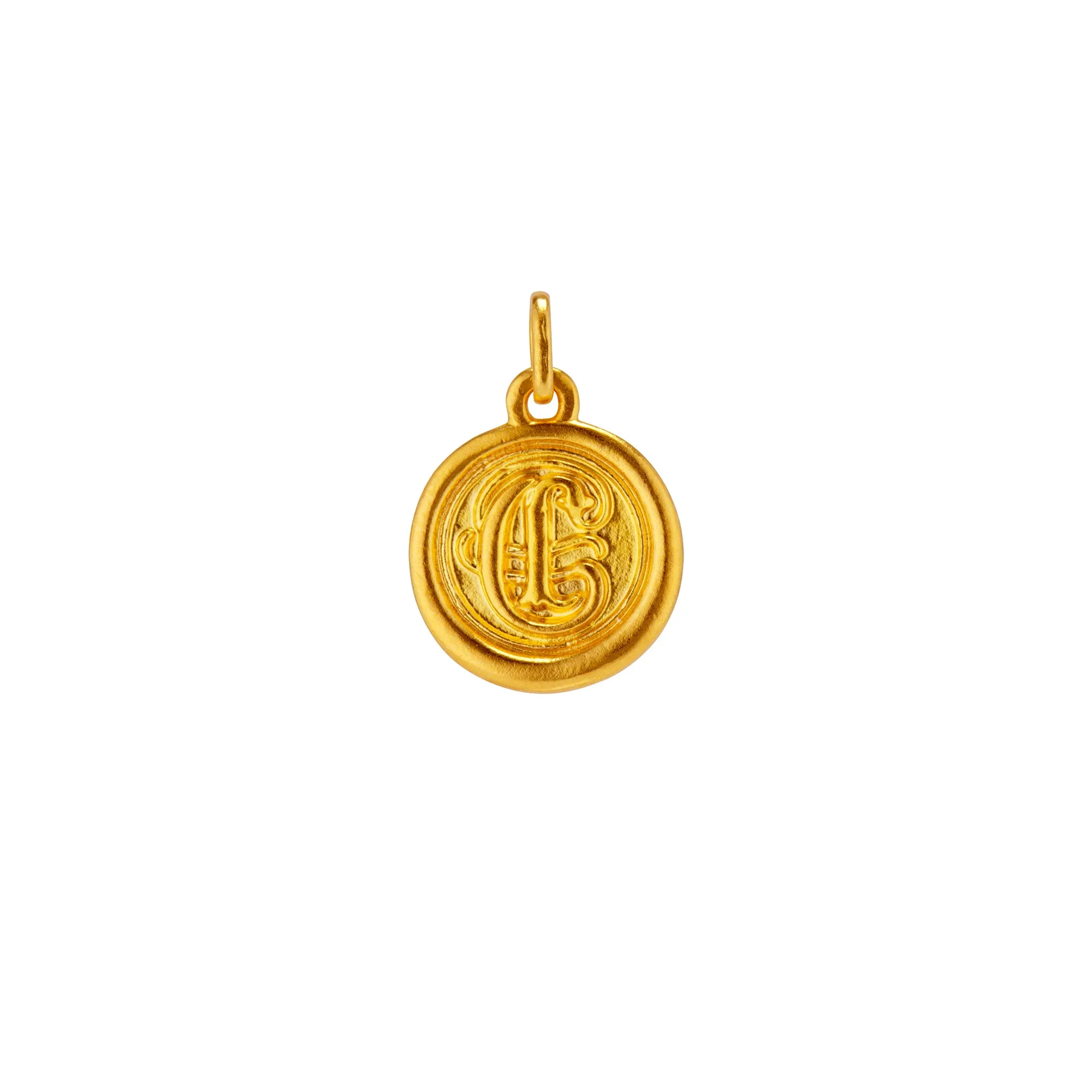 Wax Seal Letter Pendant