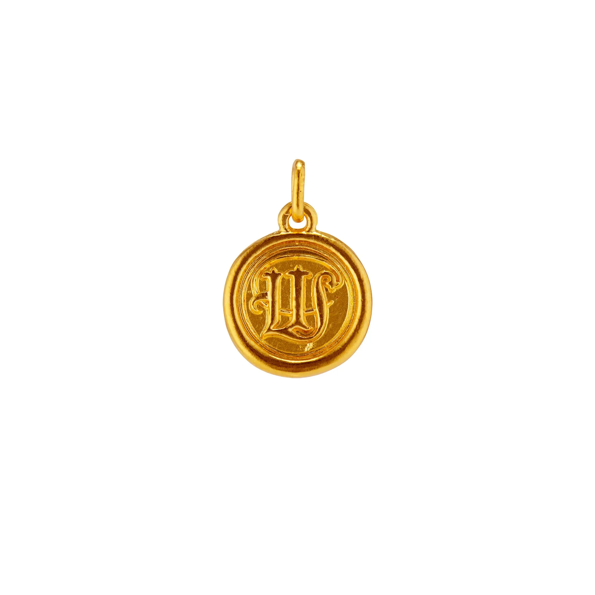 Wax Seal Letter Pendant