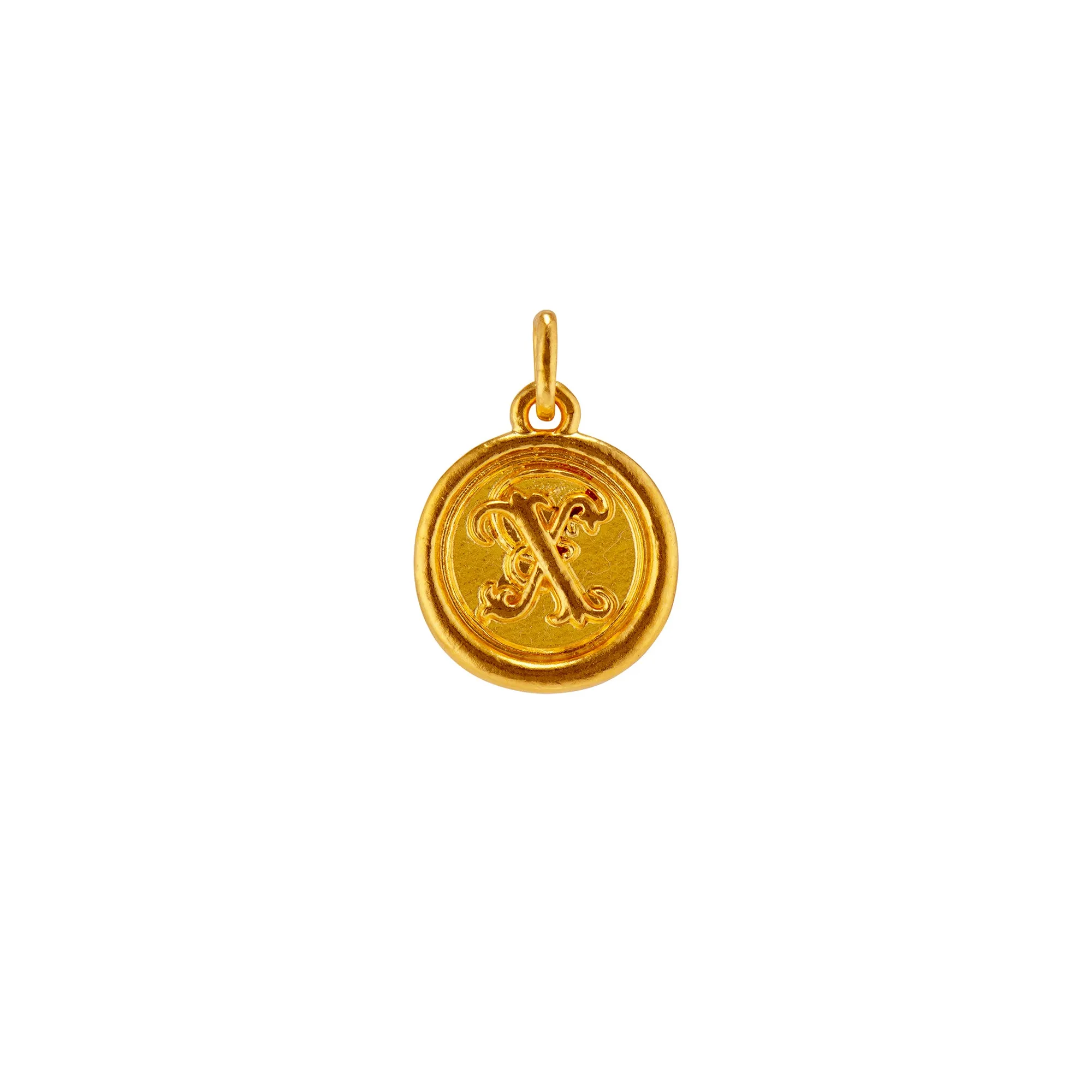 Wax Seal Letter Pendant