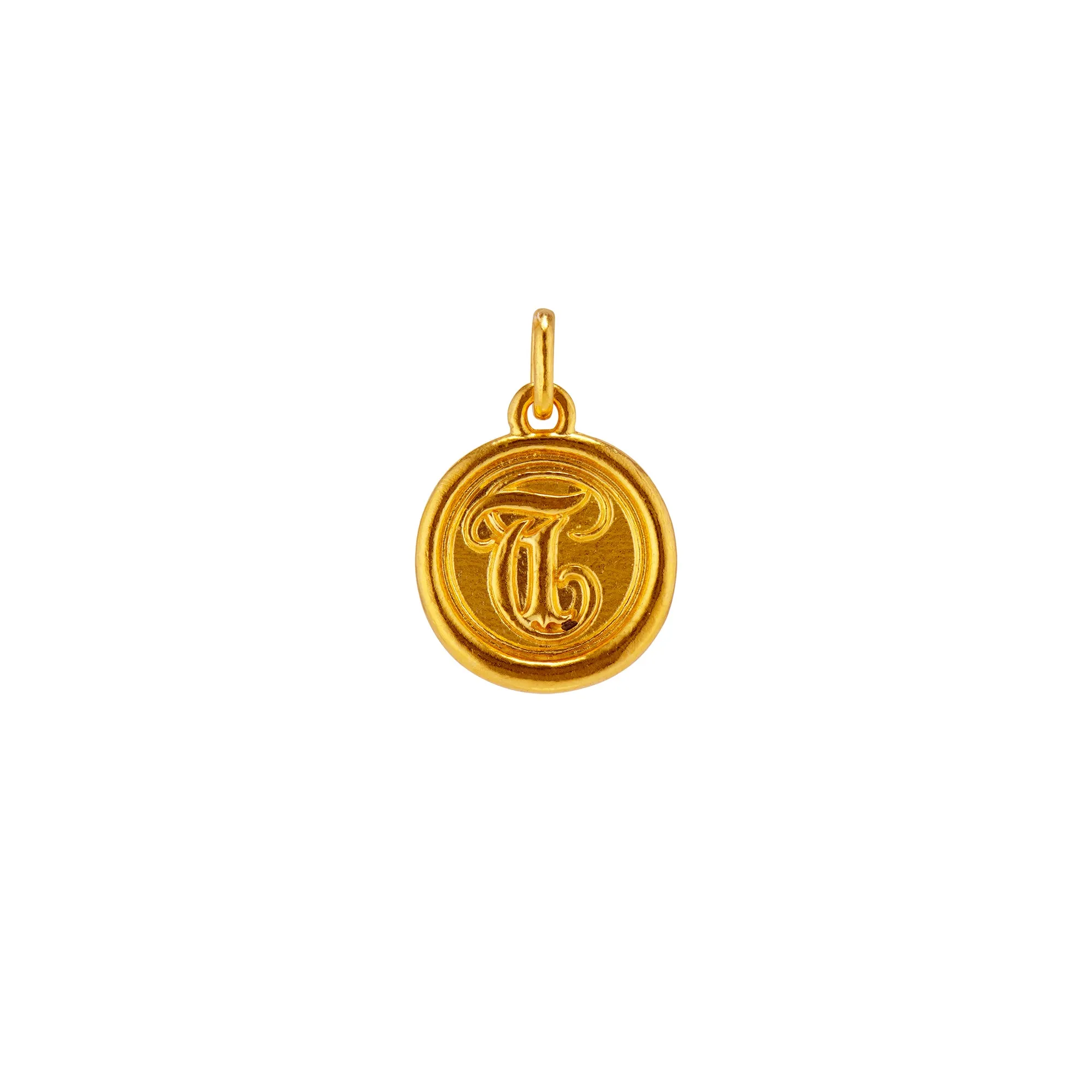 Wax Seal Letter Pendant