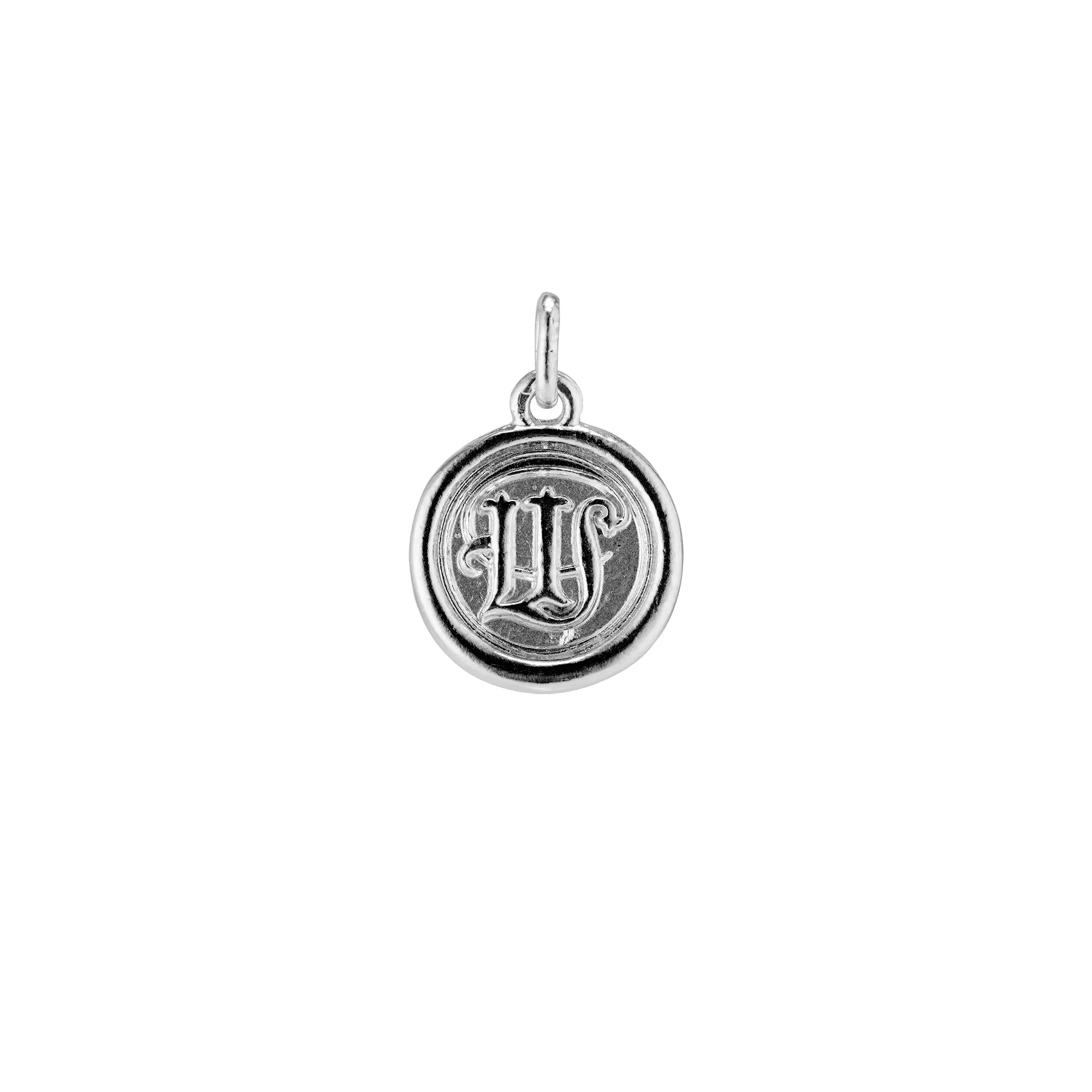 Wax Seal Letter Pendant