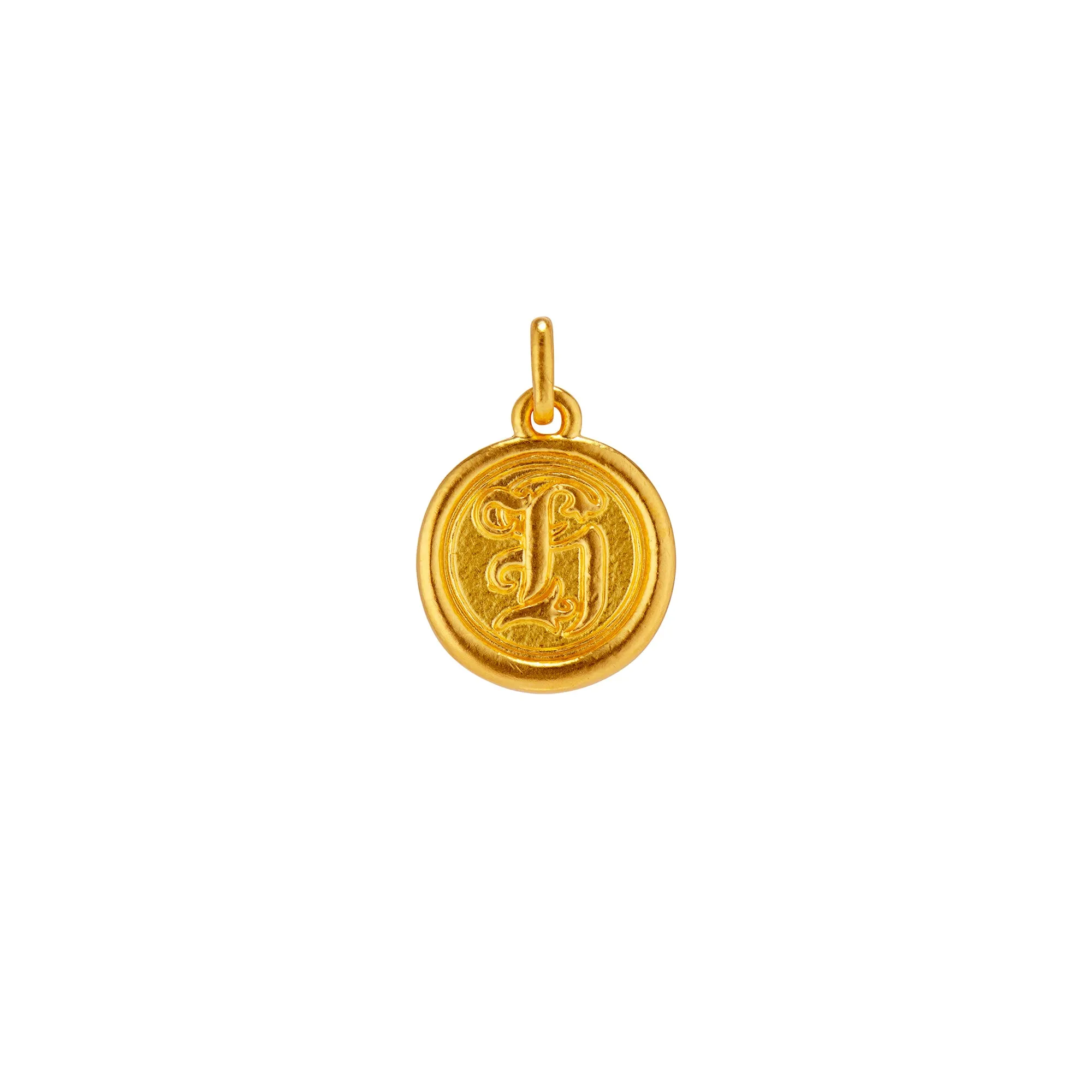 Wax Seal Letter Pendant