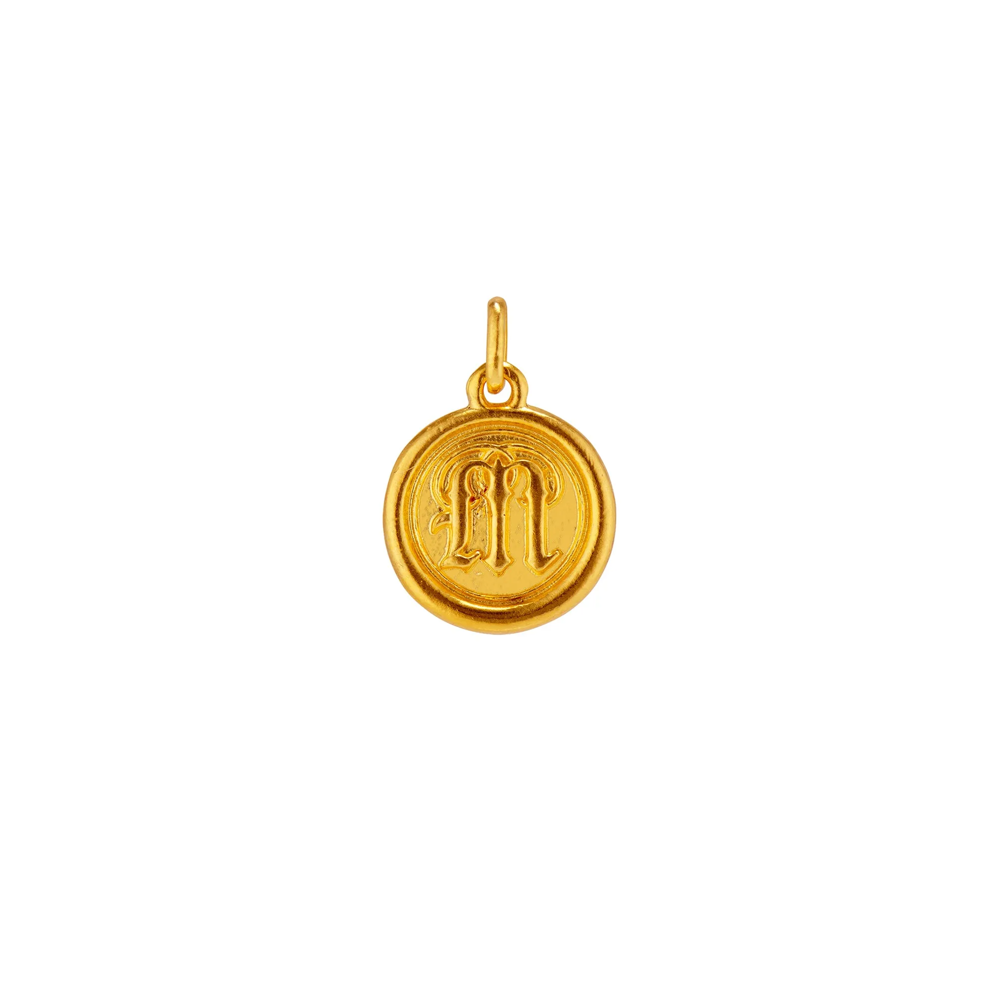 Wax Seal Letter Pendant