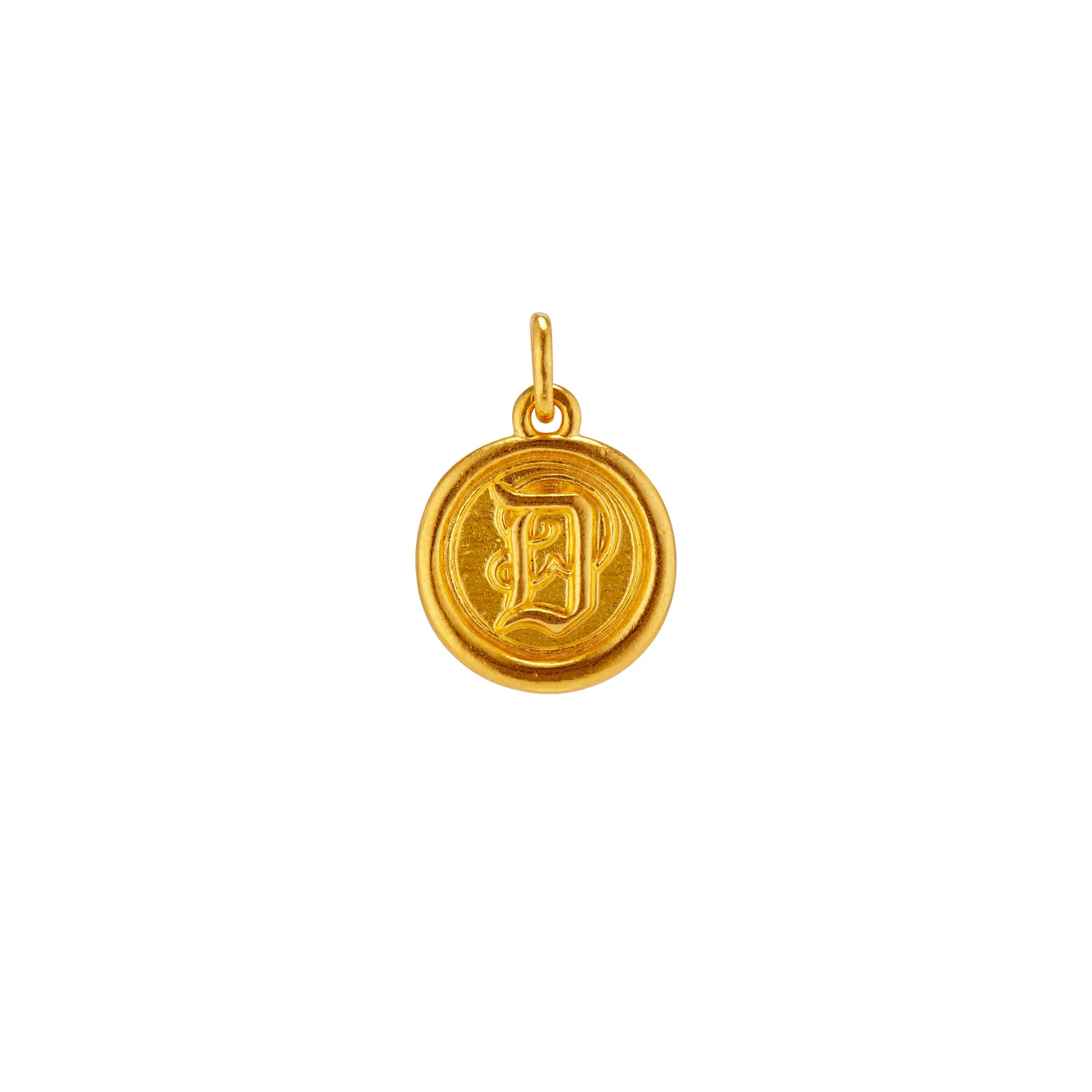 Wax Seal Letter Pendant