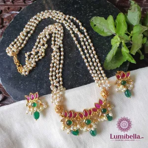 White Pearl Neckset