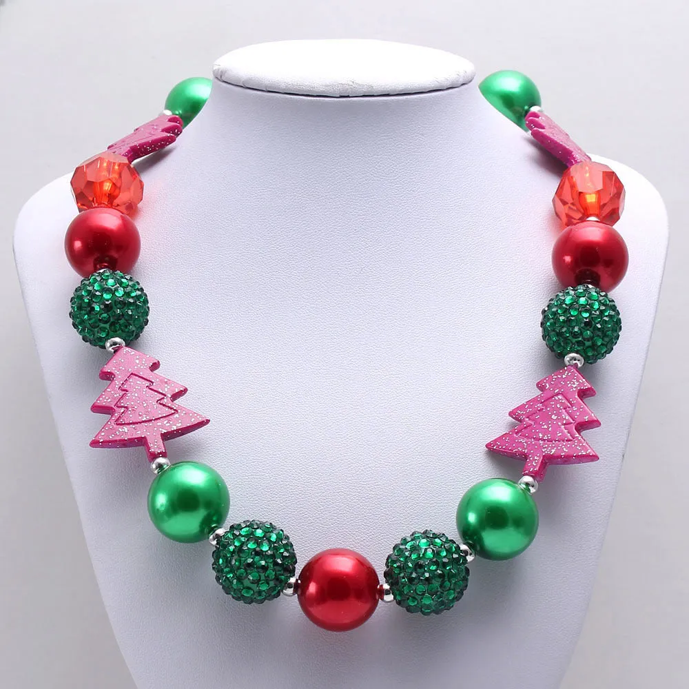 Wholesale Christmas Children's Beaded Necklace