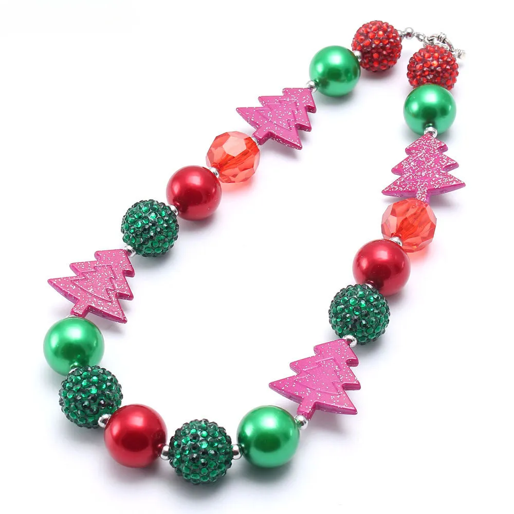 Wholesale Christmas Children's Beaded Necklace