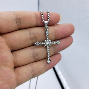Wholesale Diamond Cross Pendant Necklace