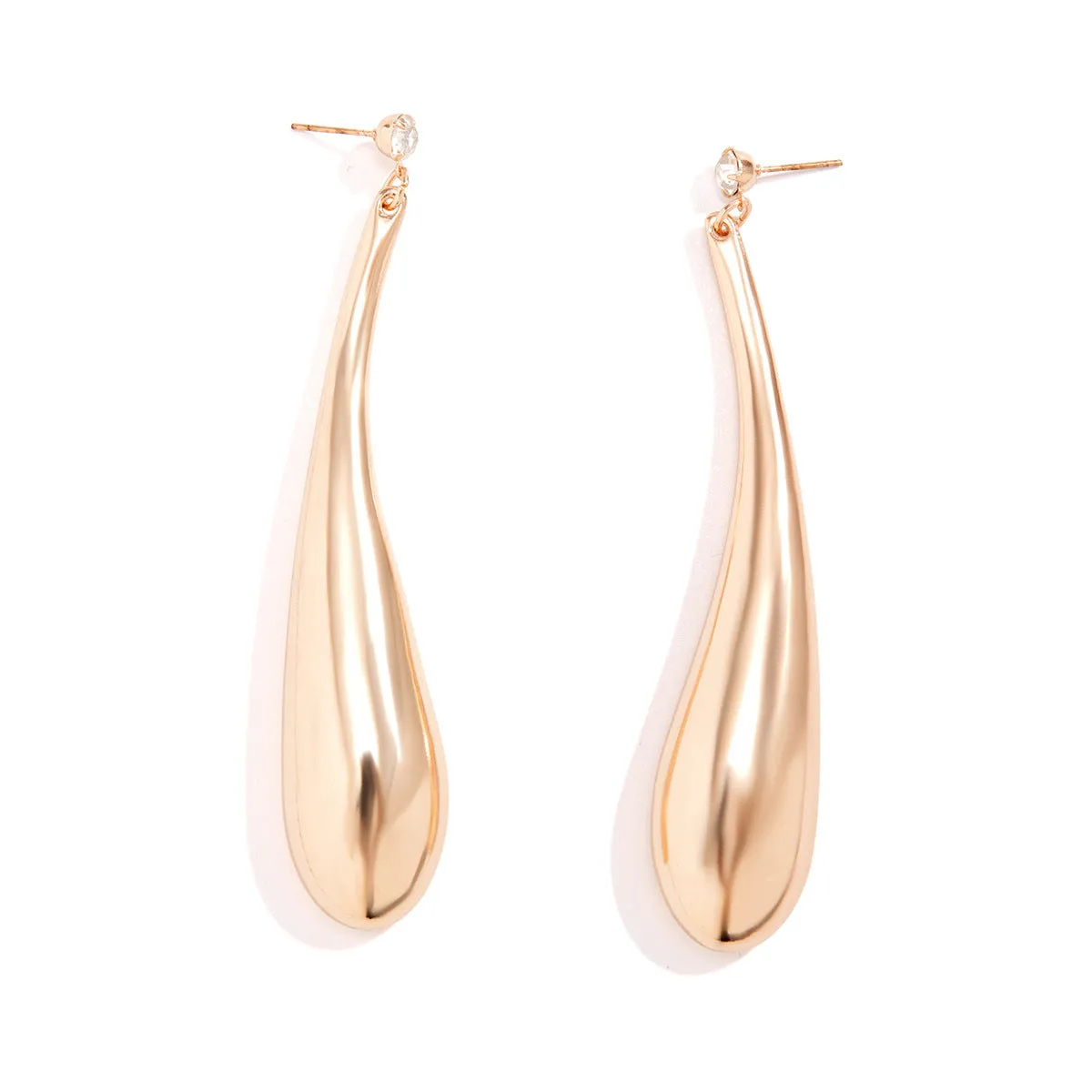 Wholesale Exaggerated Water Drop Punk Style Alloy Necklaces