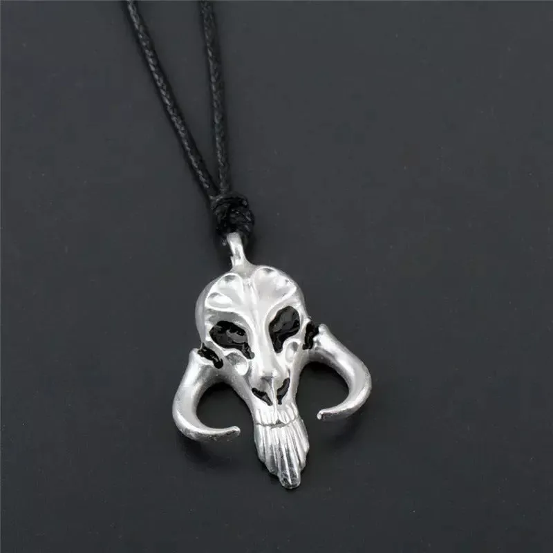 Wholesale Movie and TV Peripheral Retro Sheep Head Skull Creative Necklaces
