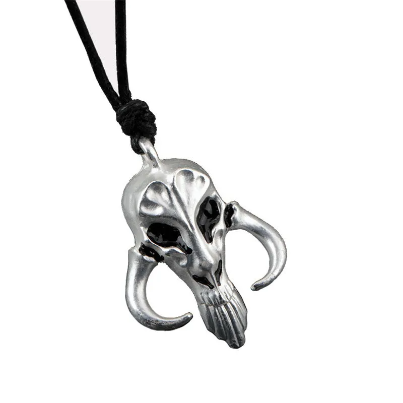 Wholesale Movie and TV Peripheral Retro Sheep Head Skull Creative Necklaces