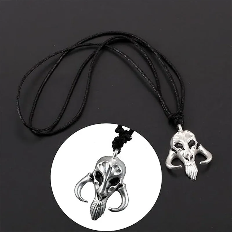Wholesale Movie and TV Peripheral Retro Sheep Head Skull Creative Necklaces