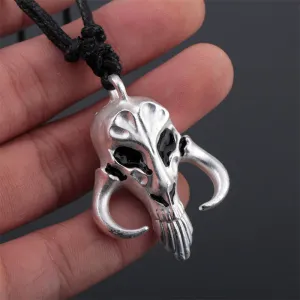 Wholesale Movie and TV Peripheral Retro Sheep Head Skull Creative Necklaces