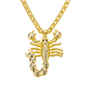 Wholesale Scorpion Animal Necklace Alloy