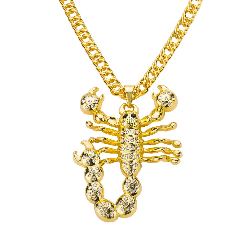 Wholesale Scorpion Animal Necklace Alloy