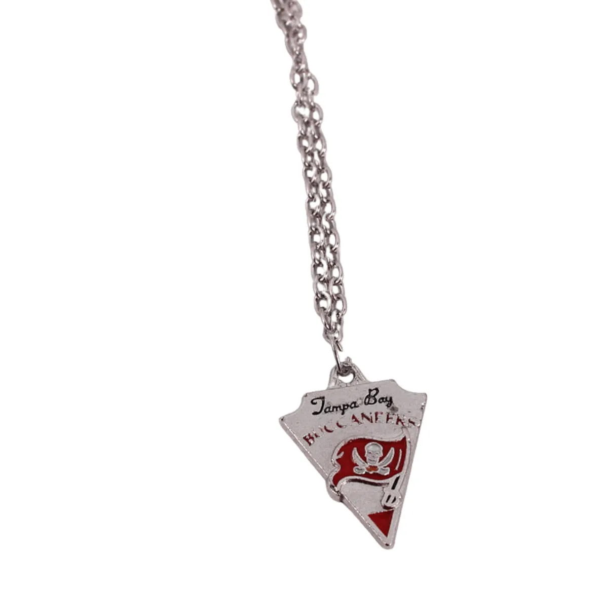 Wholesale Team Logo Dripping Triangle Necklace