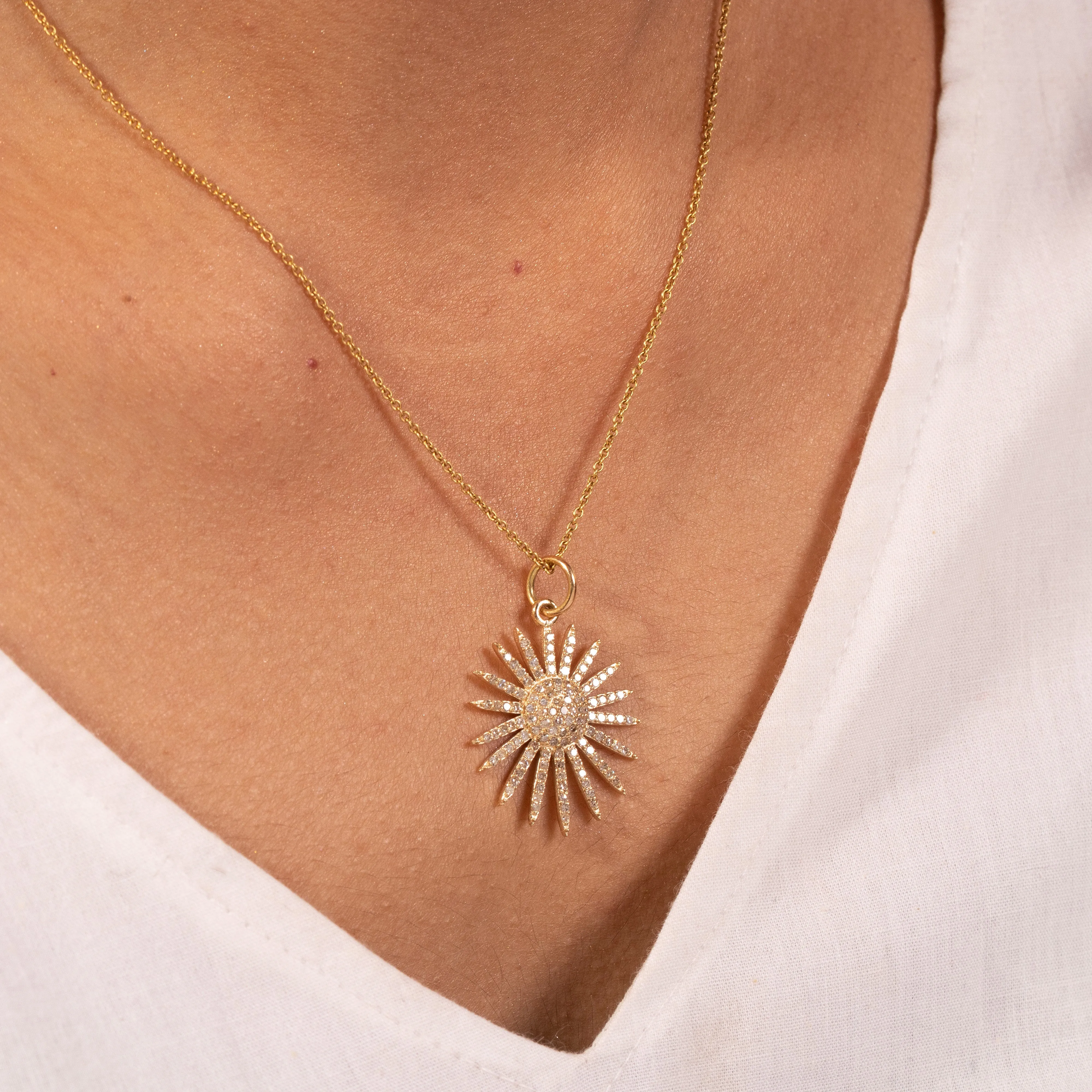 Wink Diamond Pendant