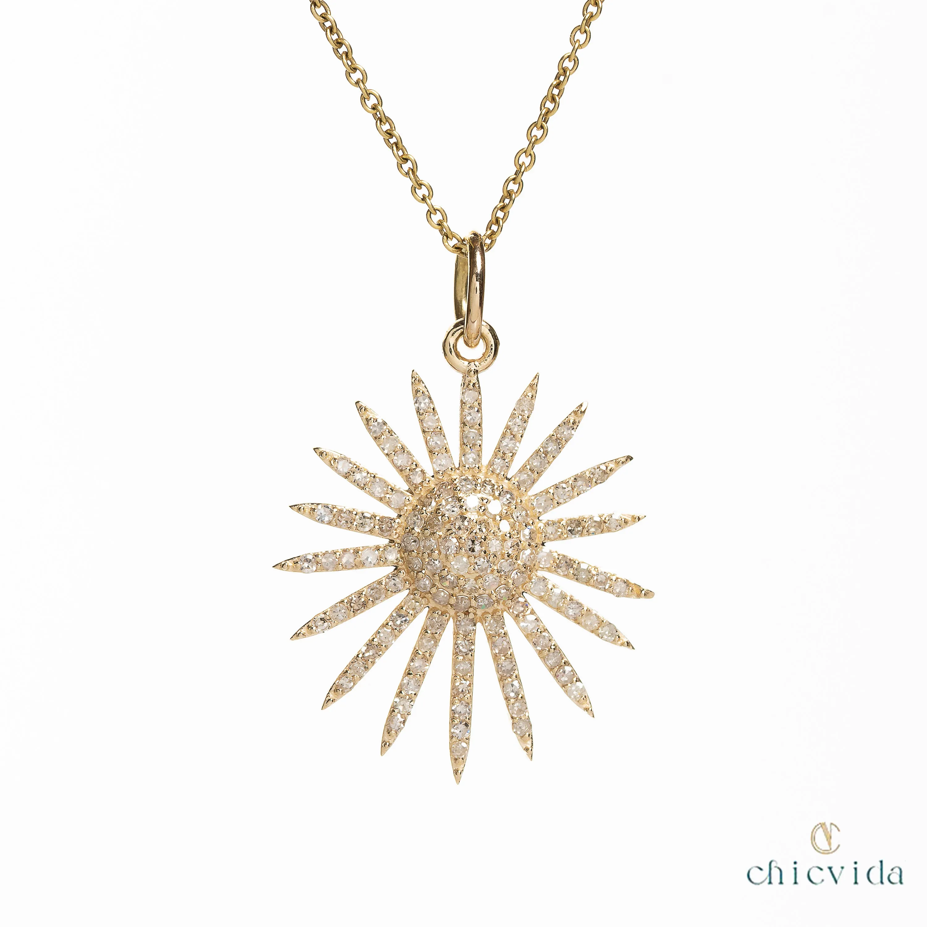 Wink Diamond Pendant