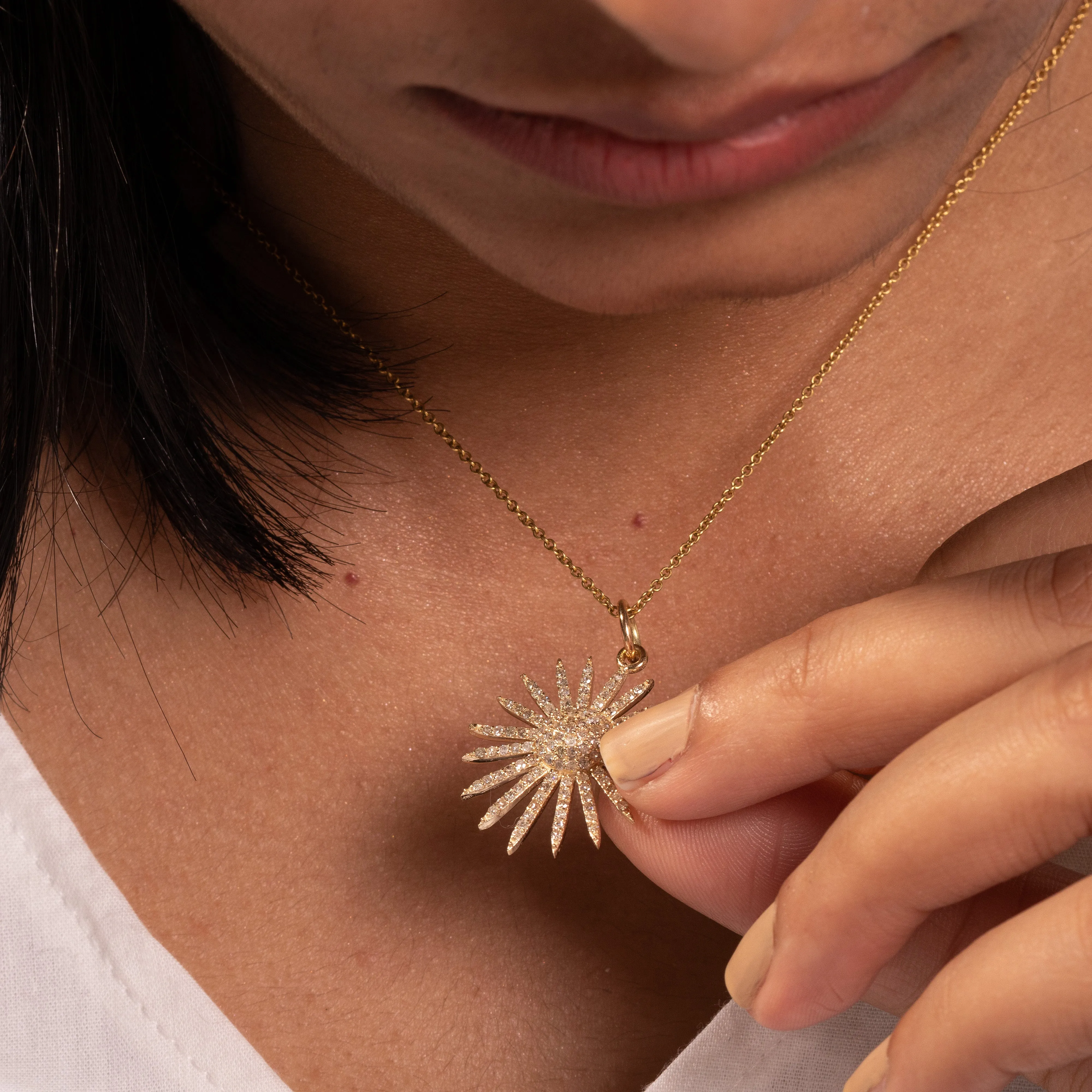 Wink Diamond Pendant