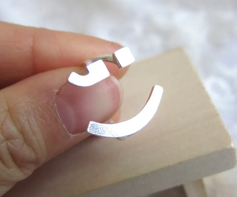 Winky Face Smiling Ring