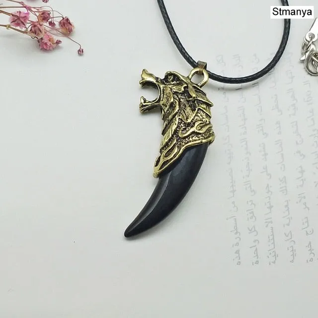 Wolf Tooth Necklace
